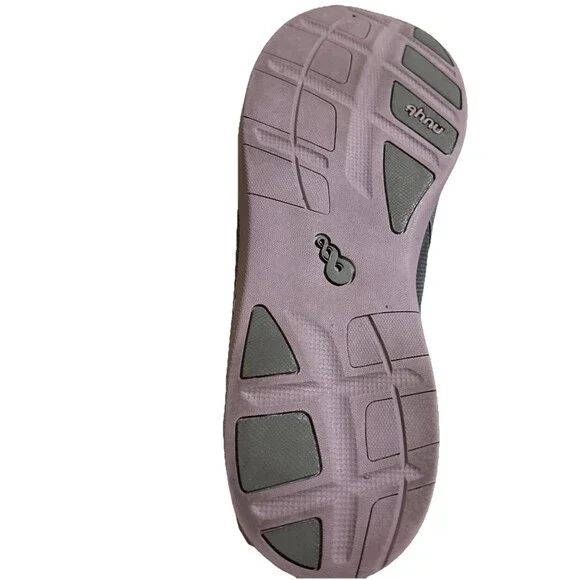 Ahnu by Teva Telegraph Women's Size 10 Mary Jane Flats Grey Pink Polka Dot Sport - Picture 7 of 14